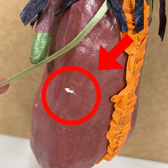 Green Witch Statue Figurine Jack O Lantern Pumpkin Halloween Decor - READ - Picture 12 of 13